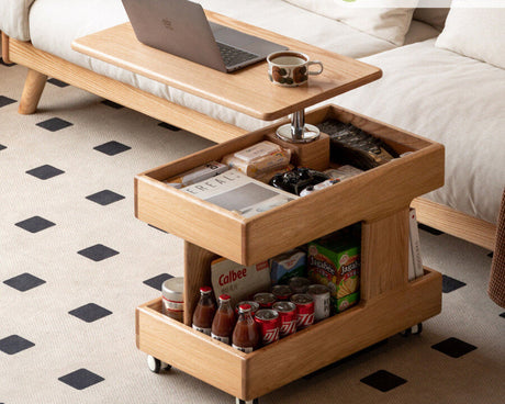 GENJI Hoshiko Versatile Oak Side Table from GENJI