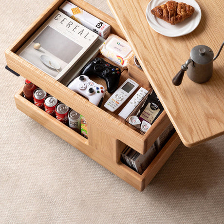 GENJI Hoshiko Versatile Oak Side Table from GENJI