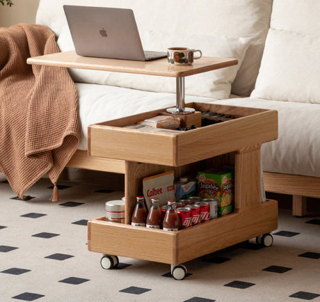 GENJI Hoshiko Versatile Oak Side Table from GENJI