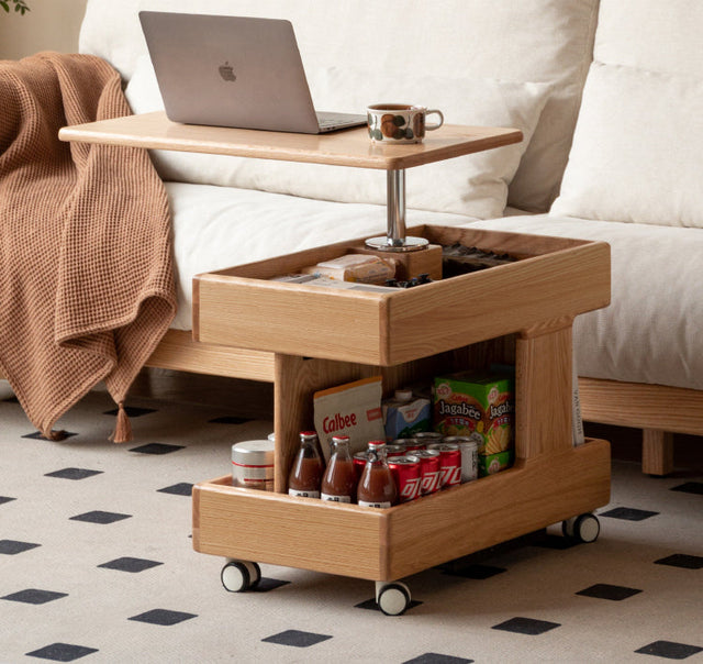 GENJI Hoshiko Versatile Oak Side Table from GENJI