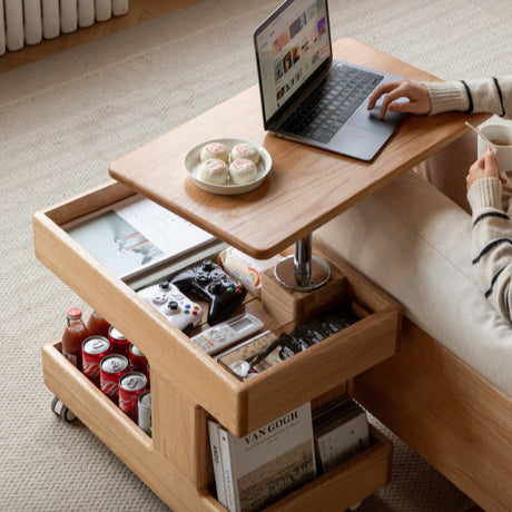 GENJI Hoshiko Versatile Oak Side Table from GENJI