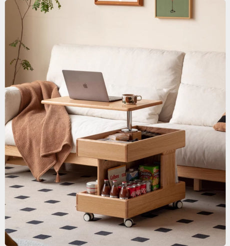 GENJI Hoshiko Versatile Oak Side Table from GENJI