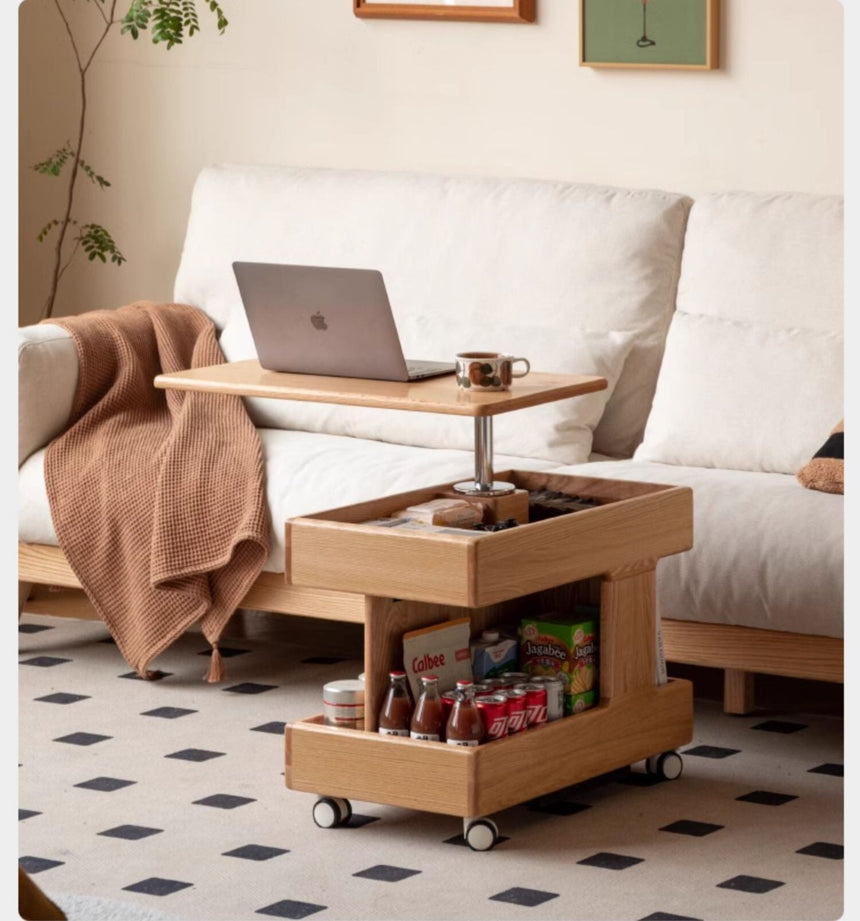 GENJI Hoshiko Versatile Oak Side Table from GENJI