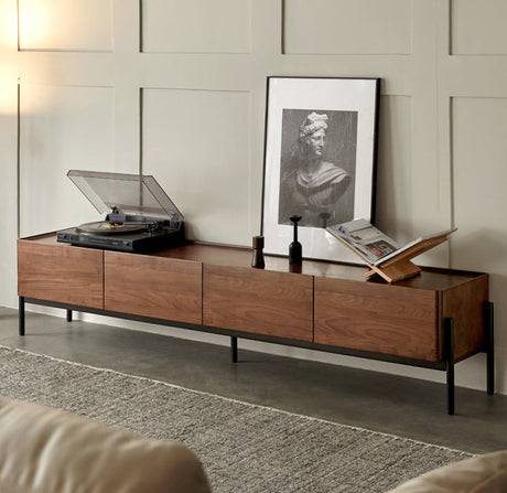 GENJI Hoshino Elegant Modern Solid Wood TV Cabinet from GENJI