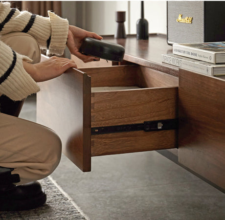 GENJI Hoshino Elegant Modern Solid Wood TV Cabinet from GENJI