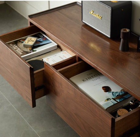 GENJI Hoshino Elegant Modern Solid Wood TV Cabinet from GENJI