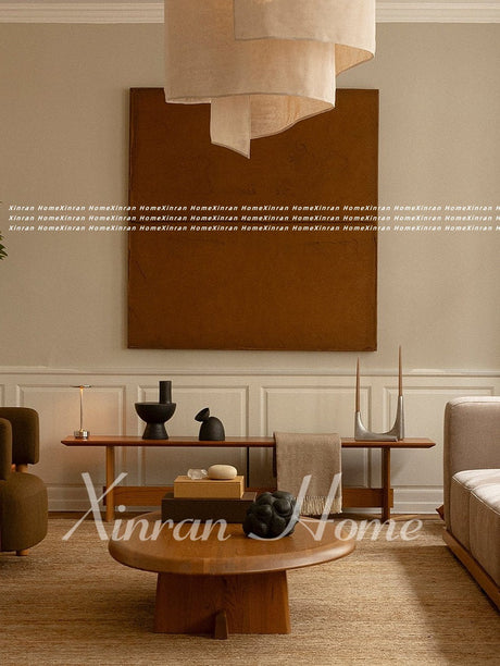 GENJI Hoshio Retro Solid Wood Creative Coffee Table from GENJI