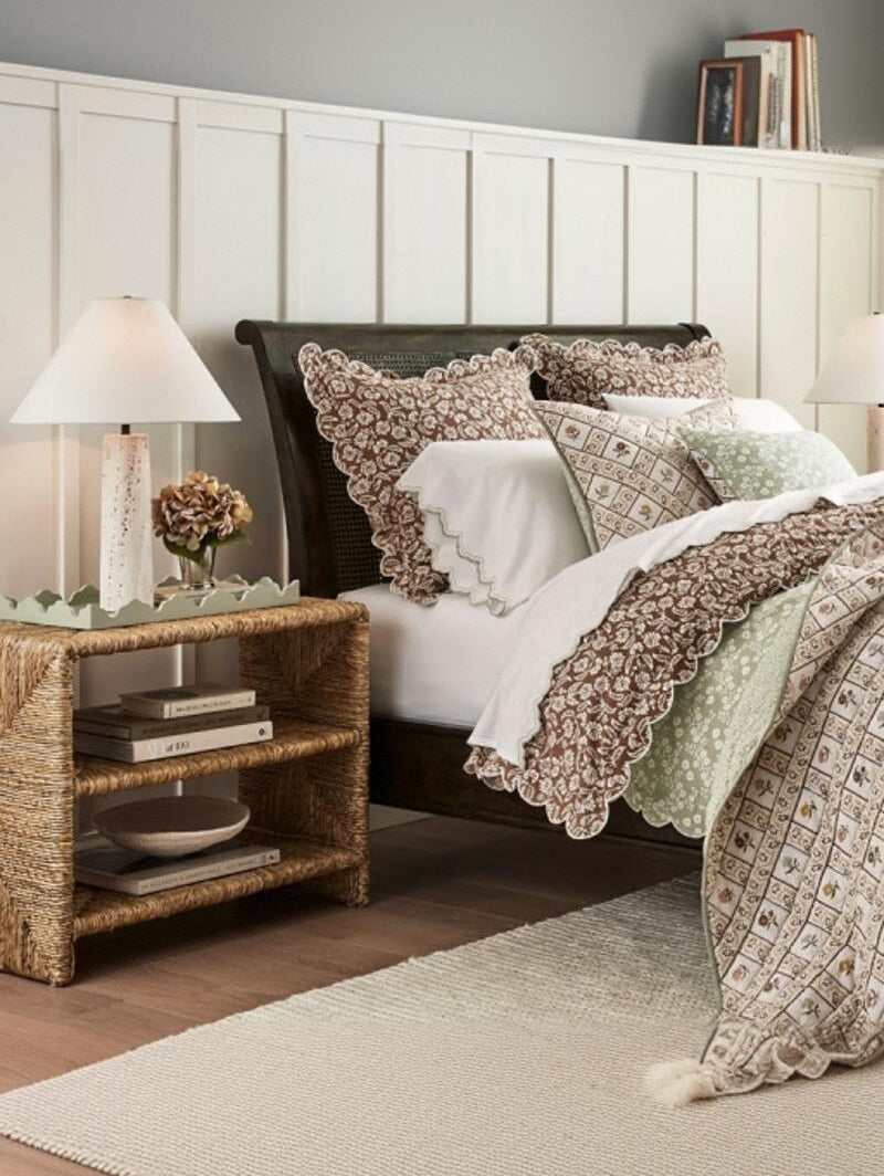 GENJI Isadora Eco-Friendly Woven Rattan Bedside Table from GENJI