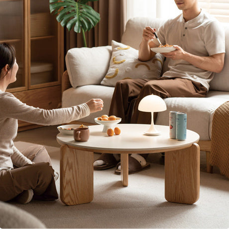 GENJI Isadora Elegant Nordic Solid Wood Tea Table from GENJI