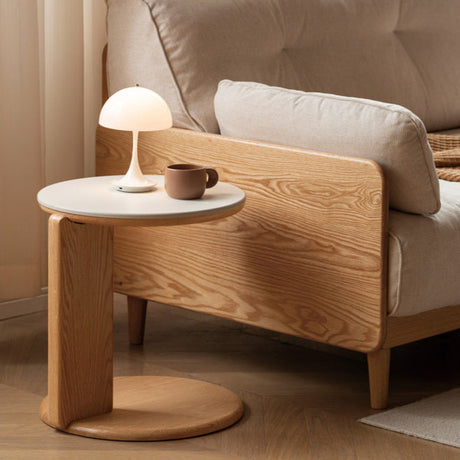 GENJI Isadora Elegant Nordic Solid Wood Tea Table from GENJI