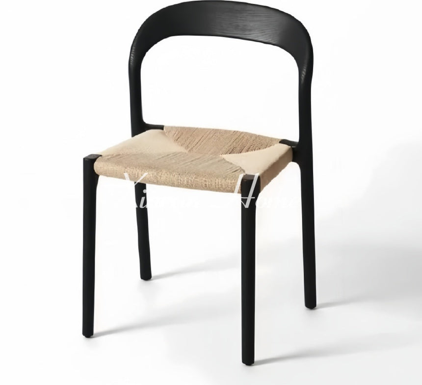 GENJI Isadora Elegant Solid Wood Dining Chair from GENJI