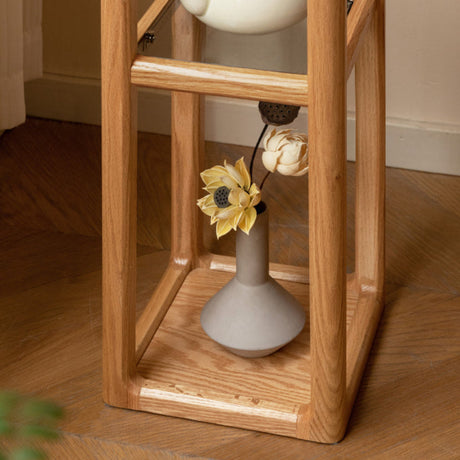 GENJI Isadora Elegant Solid Wood Shelf Cabinet from GENJI
