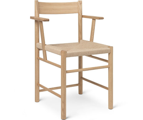 GENJI Isadora Sleek Ashwood Rattan Dining Chair from GENJI