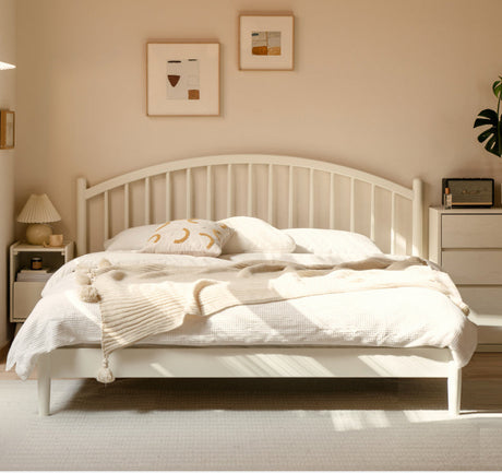 GENJI Ishikawa Elegant Solid Wood Bed from GENJI