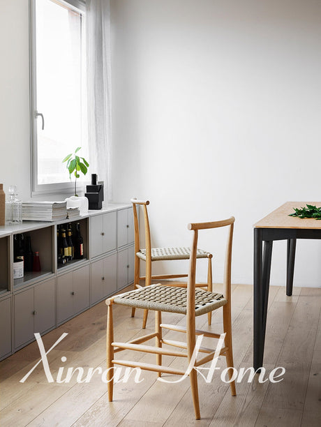 GENJI Islington Timeless Raw Wood Dining Chair from GENJI