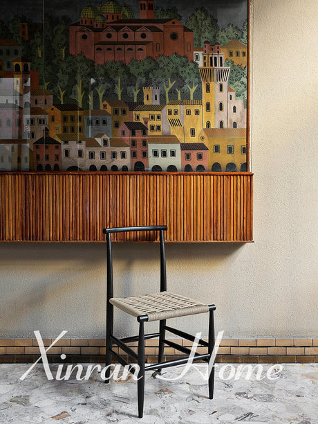 GENJI Islington Timeless Raw Wood Dining Chair from GENJI