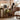 GENJI Isolde Elegant Solid Wood Retractable Dressing Table from GENJI