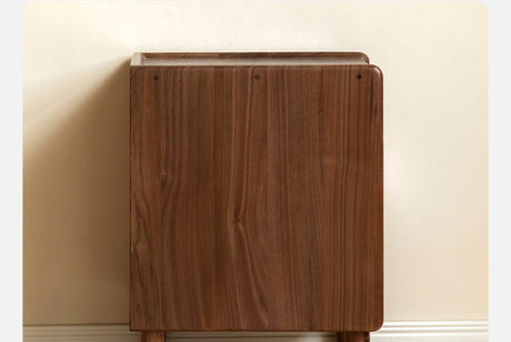 GENJI Isolde Minimalist Black Walnut Nightstand from GENJI