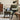 GENJI Isolde Retro Solid Wood Leather Balcony Chair from GENJI