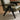 GENJI Isolde Retro Solid Wood Leather Balcony Chair from GENJI