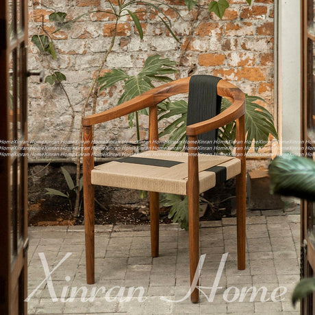 GENJI Kaelani Elegant Solid Wood Dining Chair from GENJI