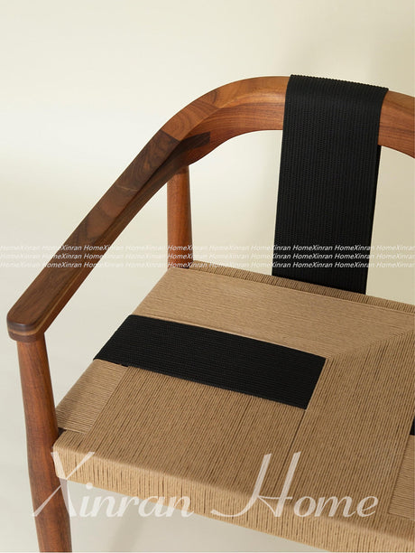 GENJI Kaelani Elegant Solid Wood Dining Chair from GENJI