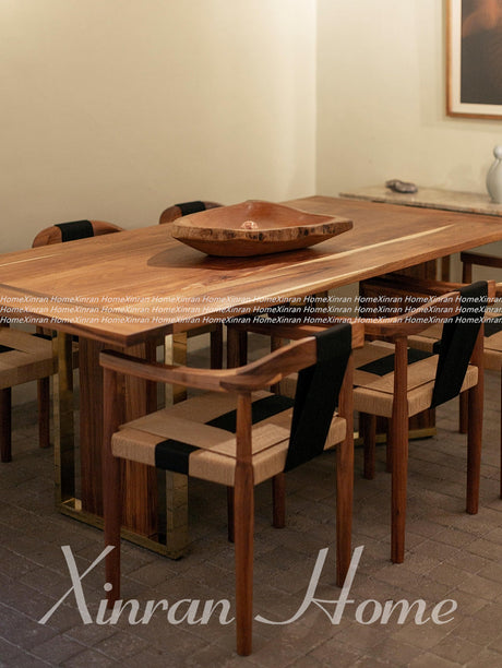 GENJI Kaelani Elegant Solid Wood Dining Chair from GENJI