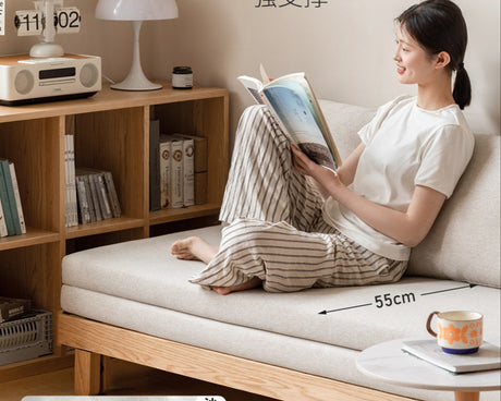 GENJI Kairo Minimalist Natural Wood Sofa Folding Tatami from GENJI