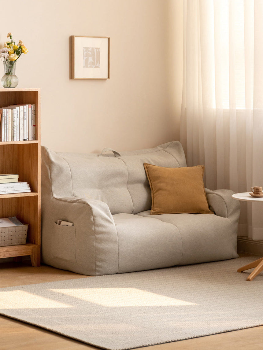 GENJI Kaori Plush Modern Fabric Sofa Bed from GENJI