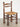 GENJI Kaori Retro Design Solid Wood Dining Chair from GENJI