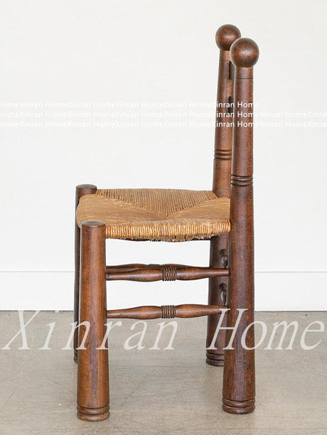 GENJI Kaori Retro Design Solid Wood Dining Chair from GENJI