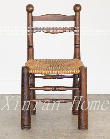 GENJI Kaori Retro Design Solid Wood Dining Chair from GENJI