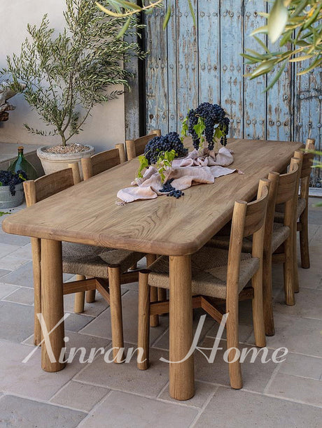 GENJI Kintaro Elegant Solid Wood Dining Chair from GENJI