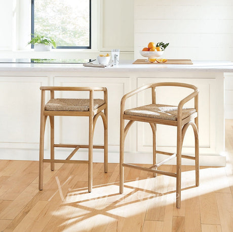 GENJI Kintaro Rustic Elegant Solid Wood Dining Chair from GENJI