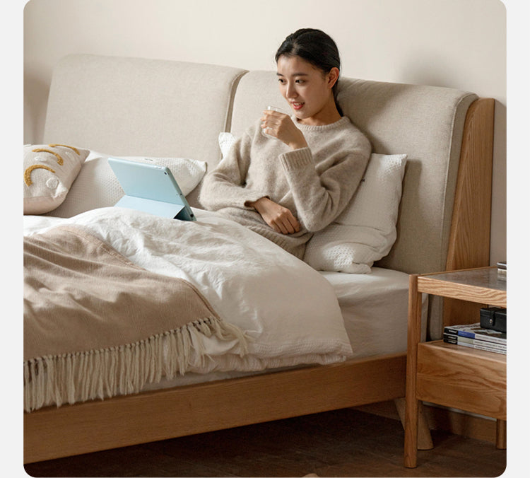 GENJI Kintsugi Elegant Scandinavian Design Natural Wood Double Modern Furniture from GENJI