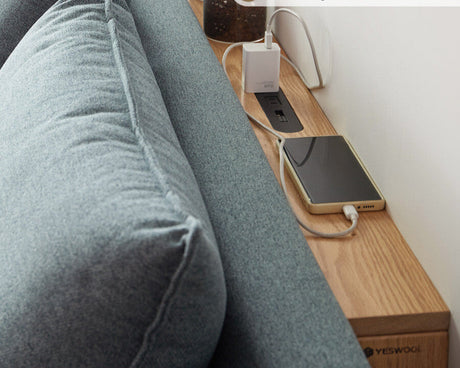 GENJI Kiyoshi Elegant Solid Wood Multi-Functional Wall Shelf from GENJI