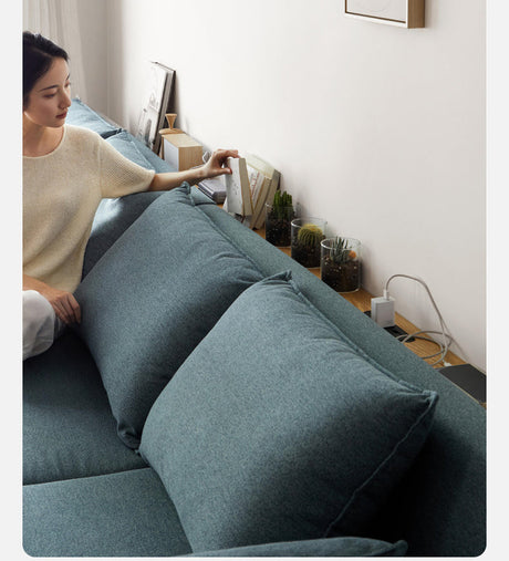 GENJI Kiyoshi Elegant Solid Wood Multi-Functional Wall Shelf from GENJI