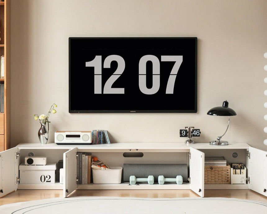 GENJI Lira Elegant Solid Wood TV Cabinet from GENJI