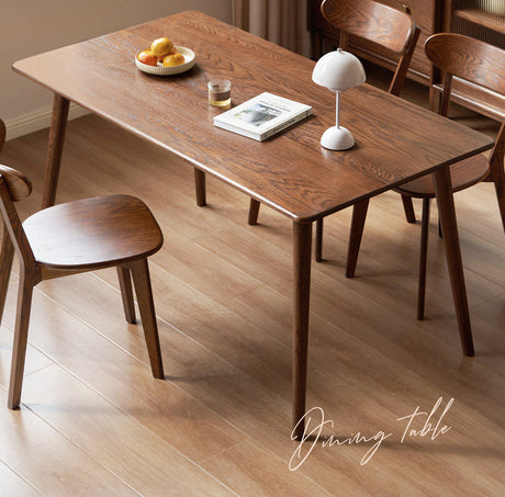 GENJI Marisol Scandinavian Peach Highchair Natural Wood Feed Table from GENJI