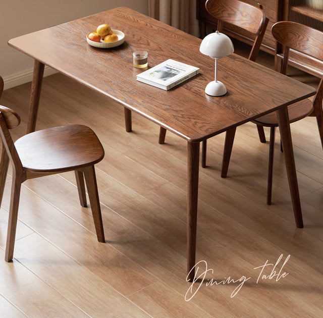 GENJI Marisol Scandinavian Peach Highchair Natural Wood Feed Table from GENJI