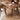 GENJI Marisol Scandinavian Peach Highchair Natural Wood Feed Table from GENJI
