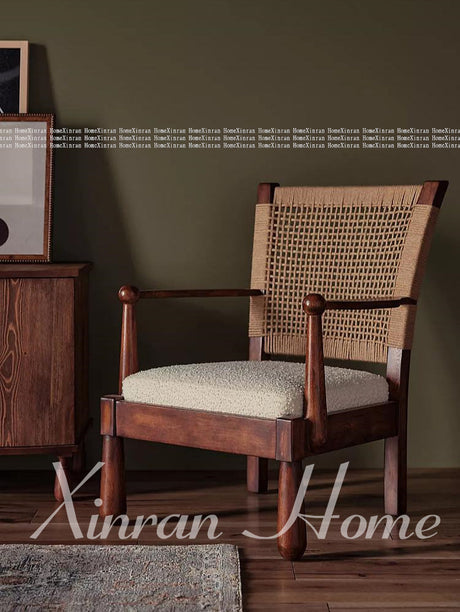 GENJI Mistral Vintage Rustic Weaving Chair from GENJI