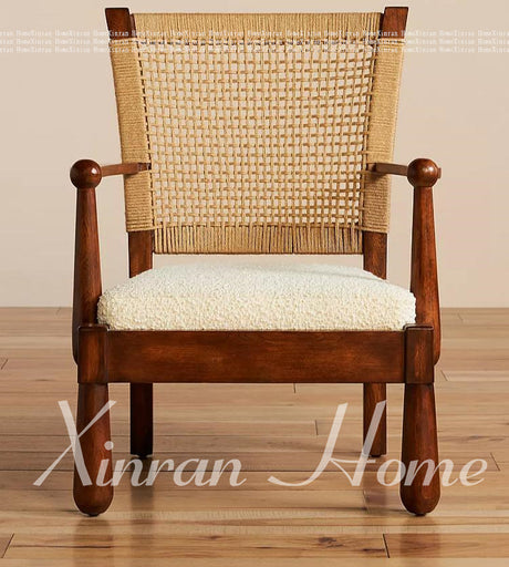 GENJI Mistral Vintage Rustic Weaving Chair from GENJI