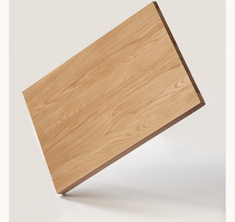 GENJI Miyamoto Solid Wood Nordic Double Bed - Luminous Oak Design from GENJI