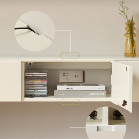 GENJI Montserrat Elegant Solid Wood TV Cabinet from GENJI