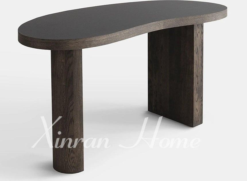 GENJI Nakagawa Vintage Solid Wood Retro Desk from GENJI