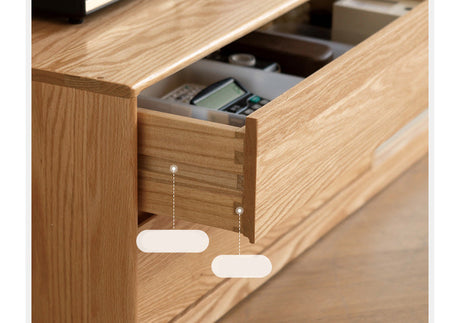 GENJI Santiago Elegant Solid Wood TV Cabinet Combo from GENJI