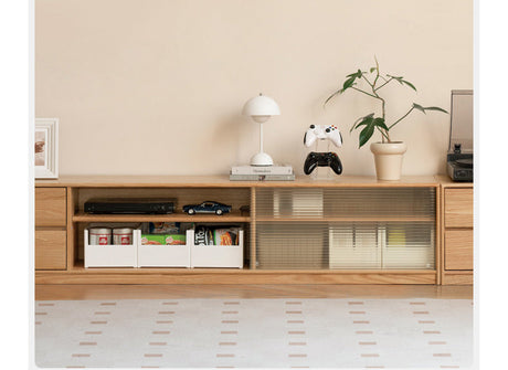 GENJI Santiago Elegant Solid Wood TV Cabinet Combo from GENJI