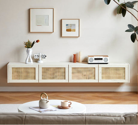 GENJI Santiago Minimalist Oak Storage TV Cabinet from GENJI