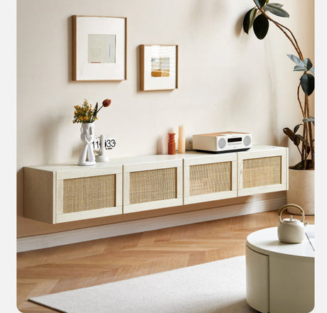 GENJI Santiago Minimalist Oak Storage TV Cabinet from GENJI